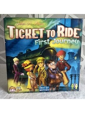 TICKET TO RIDE FIRST JOURNEY Alan R. Moon Days of Wonder Complete Game